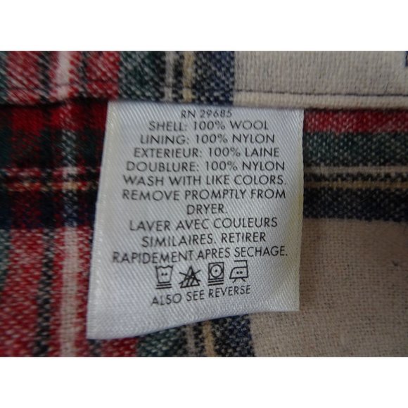 Pendleton Jacket XL Camp RN 29685 Red White Blue - Picture 5 of 9